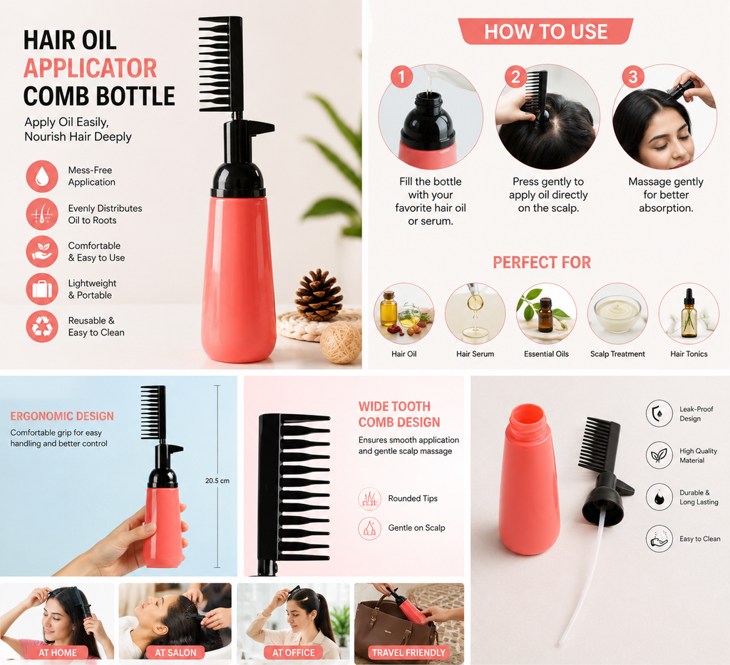 Glivio Root Comb
